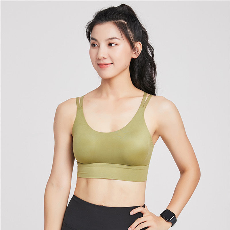 Cross Beauty Back Fitness Sports Bra