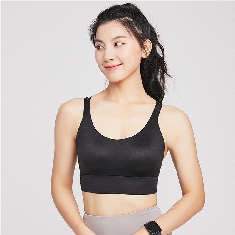 Cross Beauty Back Fitness Sports Bra