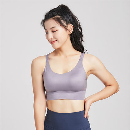 Cross Beauty Back Fitness Sports Bra