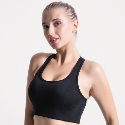 Shockproof breathable beauty back yoga bra